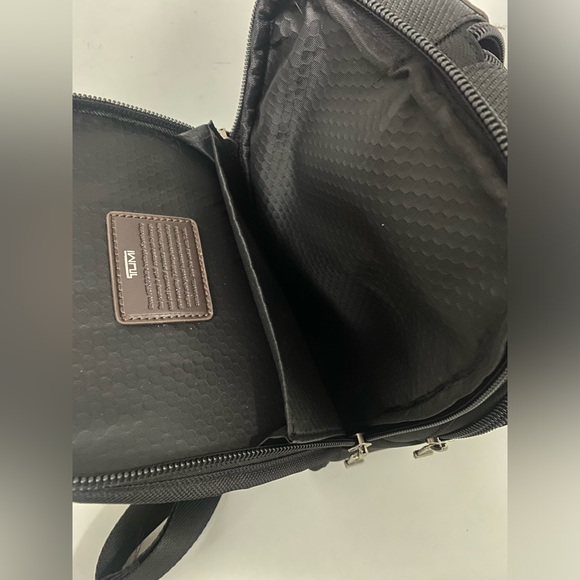 TUMI Black and Brown Men's Backpack - Picture 3 of 7